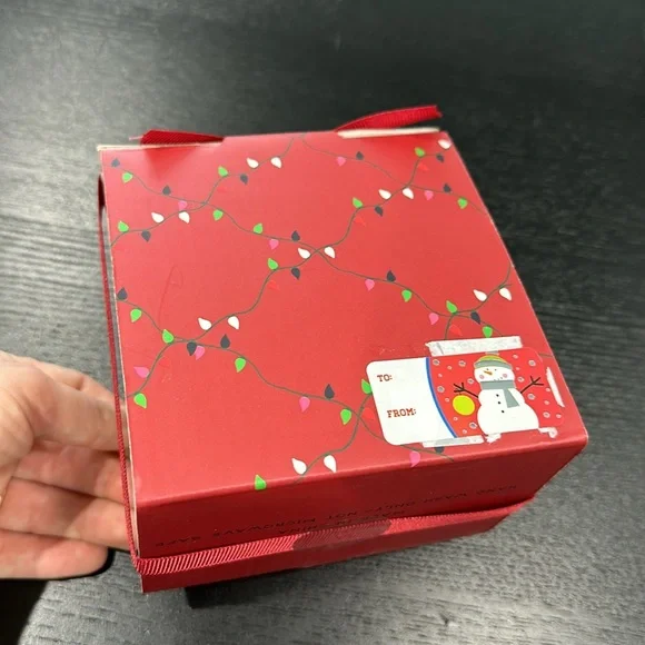 Merry Slothmas Sloth Christmas Stemless Wine Glass - Picture 6 of 6